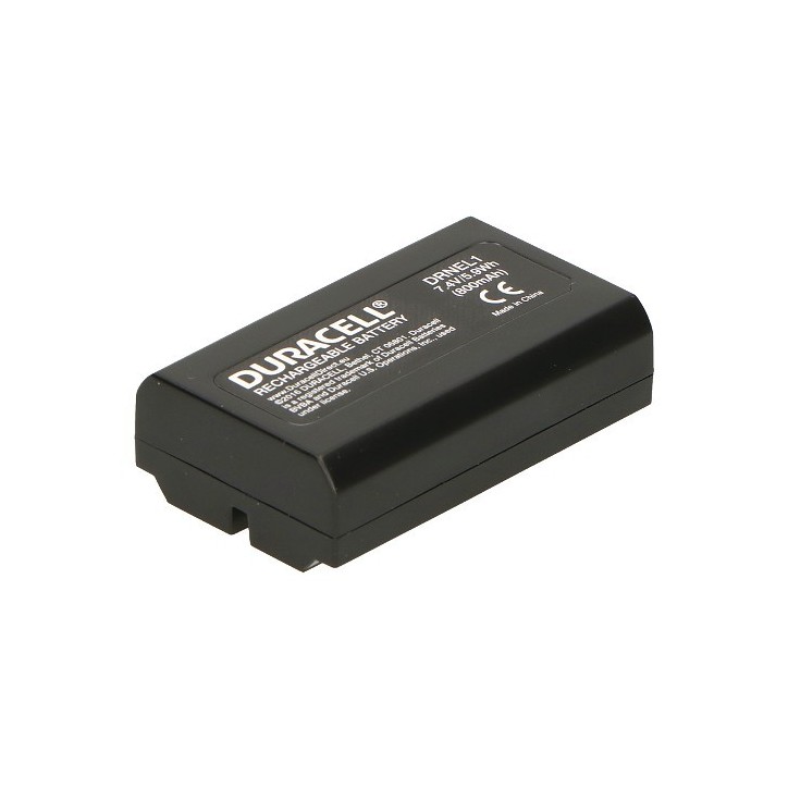 DRNEL1 Digital Camera Batteria 7.4V 800mAh Sostituisce Nikon EN-EL1