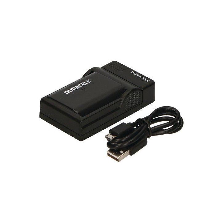 DRP5960 Duracell Digital Camera Batteria Charger Adatto per Panasonic DMW-BL (Retroilluminata)F19