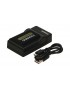 DRS5965 DRS5965 Duracell Digital Camera Batteria Charger Adatto per Sony NP-FH50, NP-FV50, NP-FP50