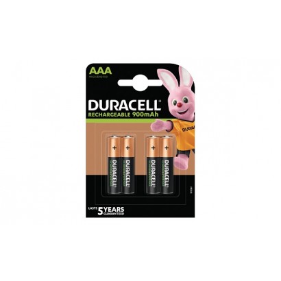 HR03-A Duracell Ricaricabile (BL) AAA 4 Pack 900mAh General Purpose Battery