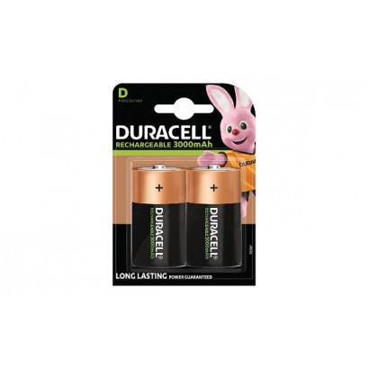 HR20 Duracell Ricaricabile (BL) D Size 2 Pack General Purpose Battery