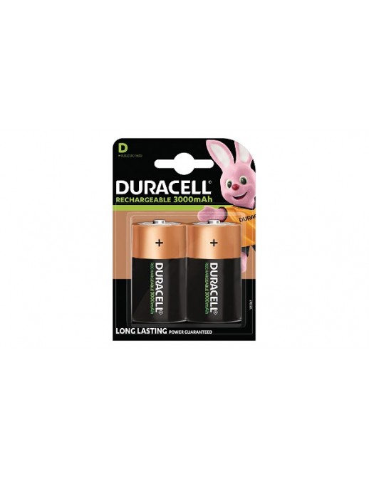 HR20 Duracell Ricaricabile (BL) D Size 2 Pack General Purpose Battery