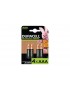 HR3-B HR3-B Duracell Ricaricabile (BL) AAA 4 Pack 750mAh General Purpose Battery