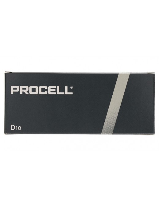 ID1300IPX10 Duracell Procell Industrial D Size 10 PK Original General Purpose Battery