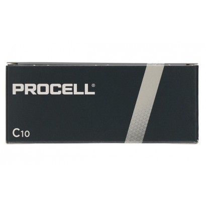 ID1400IPX10 ID1400IPX10 Duracell Procell Industrial C Size 10 Pk