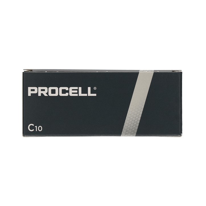 ID1400IPX10 Duracell Procell Industrial C Size 10 Pk