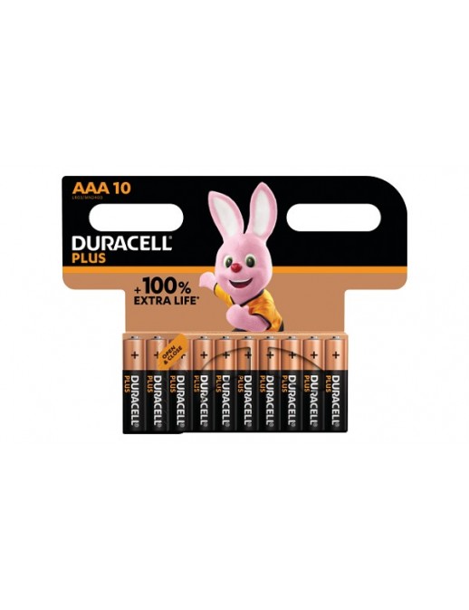 MN2400B10 DURACELL PLUS POWER AAA 10PK