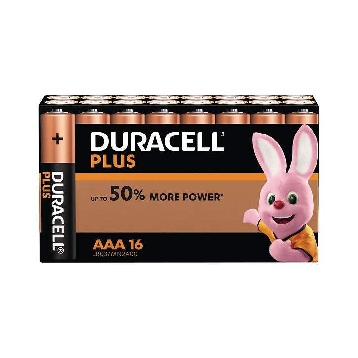 MN2400B16 Duracell Plus AAA 16 Pack MN2400B16 Duracell Plus AAA 16 Pack