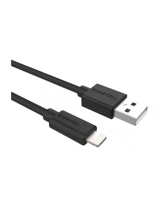 USB5012A Duracell USB-A to Lightning 1m Cavo Adatto per Apple iPhone/iPad Lightning Devices