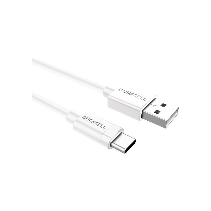 USB5031W Duracell USB-A to USB-C Charge Cavo 1m Type-C to USB 3.0 (Bianco) USB5031W Duracell USB-A to USB-C Charge Cavo 1m Type-C to USB 3.0 (Bianco)