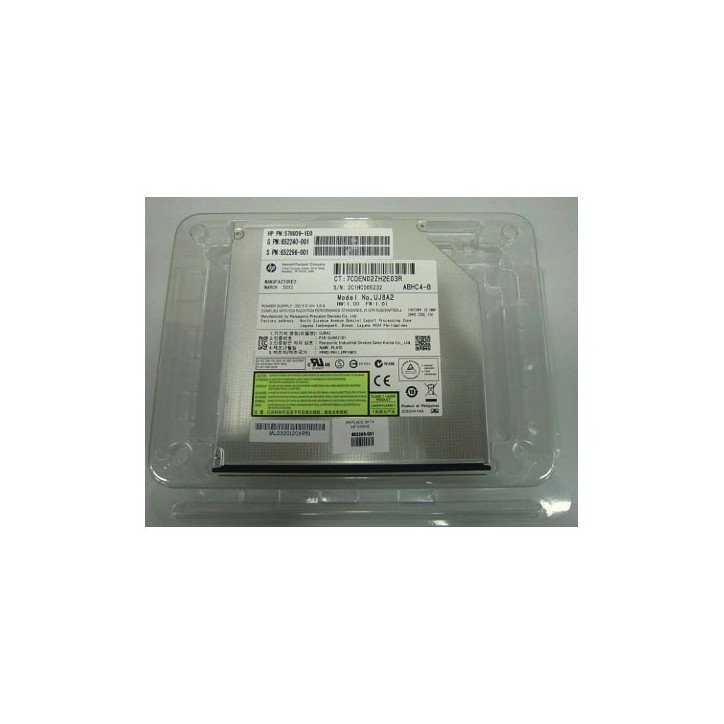 652296-001 SPS-DRV DVDROM 9.5mm SATA JNera