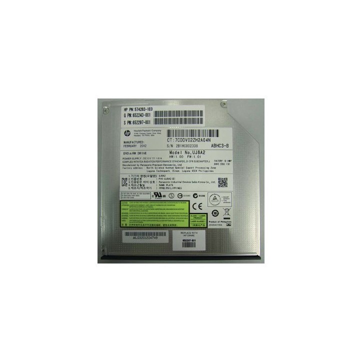 652297-001 SPS-DRV DVDRW 9.5mm SATA JNera