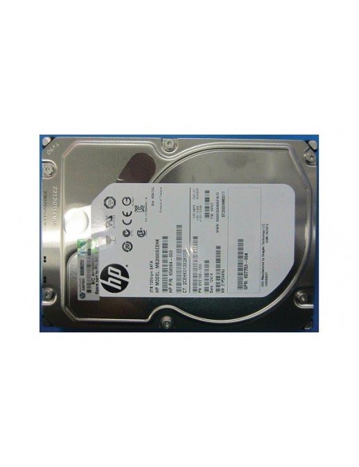 659570-001 2TB 6G SATA 7.2k 3.5 HDD