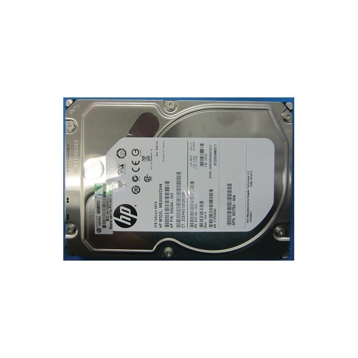 659570-001 2TB 6G SATA 7.2k 3.5 HDD