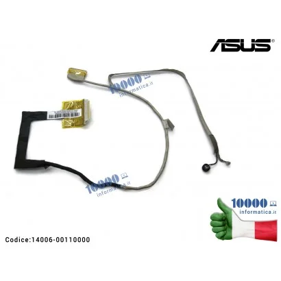 14006-00110000 Cavo Flat LCD ASUS X401 X401A X401U X401P DD0XJ1LC000