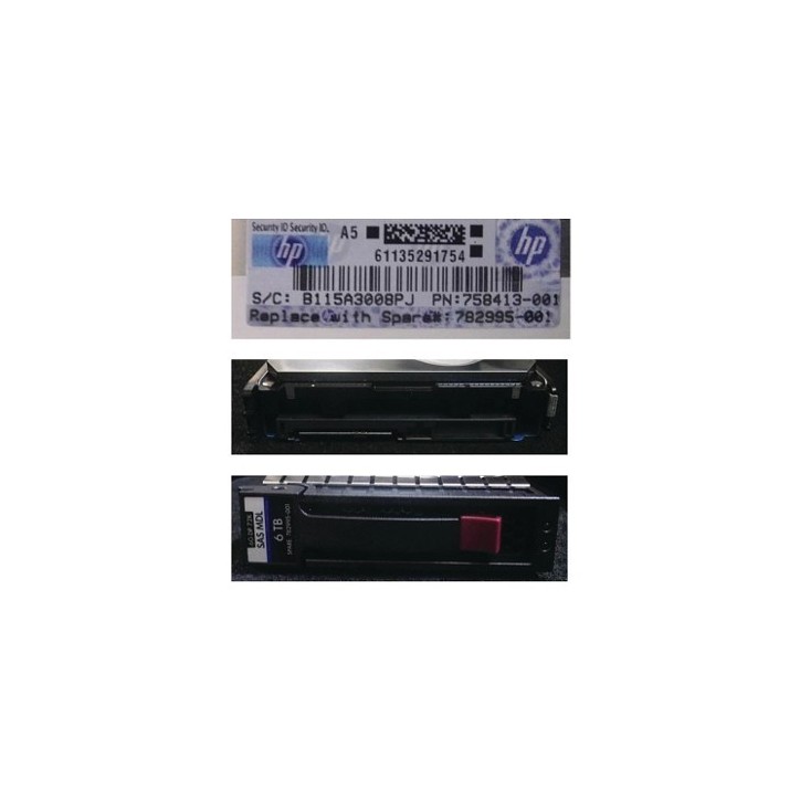 782995-001 6TB 6G SAS 7.2k 3.5 LFF Hard Drive