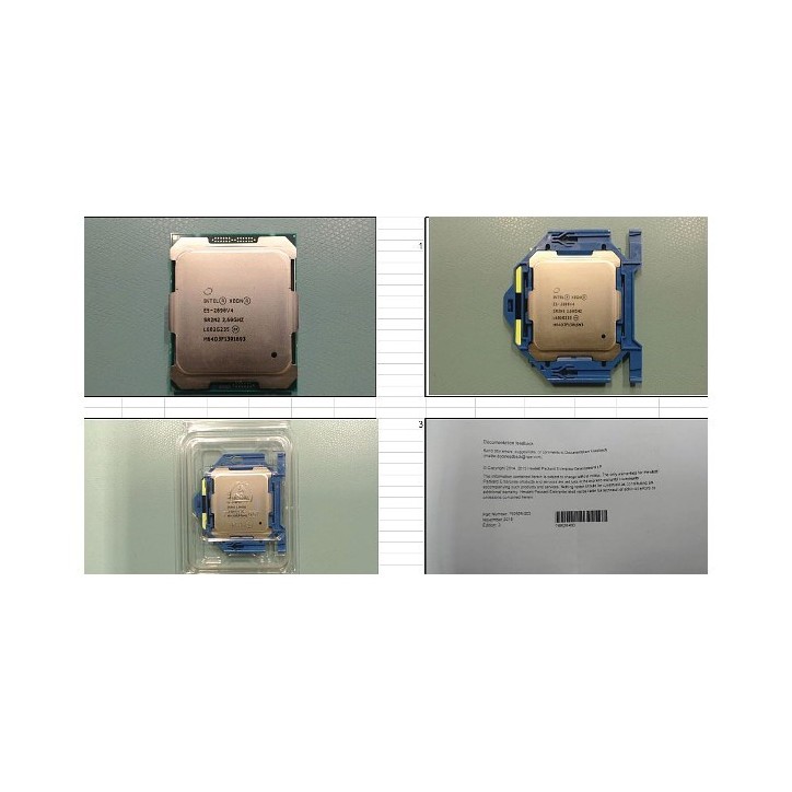 801228-B21 SPS-CPU BDW E5-2660 v4 14C 2.0GHz 105W - sostituito con HPE spare part:835605-001