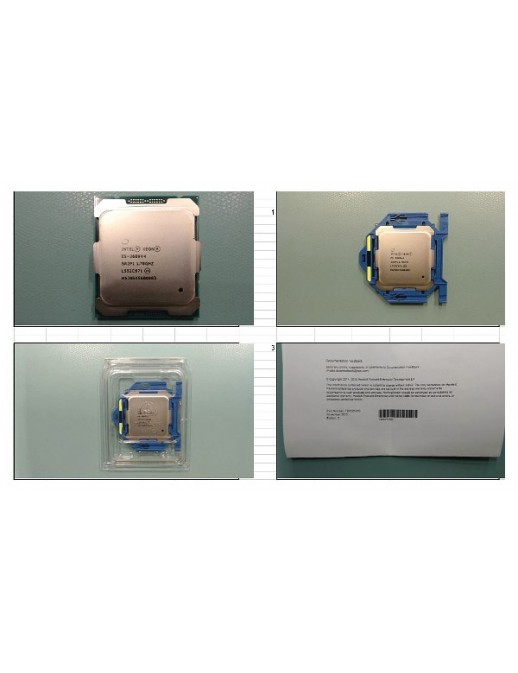 801233-B21 SPS-CPU BDW E5-2609 v4 8C 1.7GHz 85W - sostituito con HPE spare part:835600-001