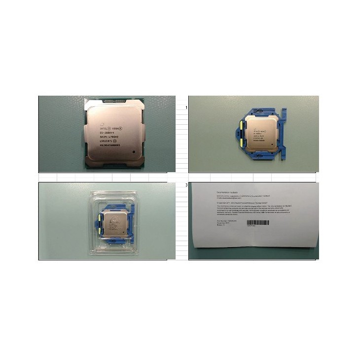 801233-B21 SPS-CPU BDW E5-2609 v4 8C 1.7GHz 85W - sostituito con HPE spare part:835600-001