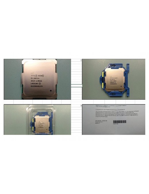 801252-B21 801252-B21 SPS-CPU BDW E5-2697 v4 18C 2.3GHz 145W - sostituito con HPE spare part:835616-001
