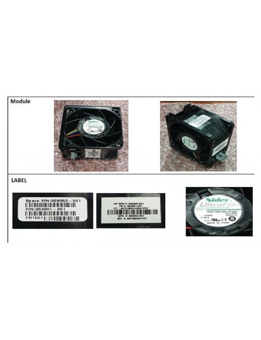806562-B21 806562-B21 SPS-Module Fan Apollo 4200 - sostituito con HPE spare part:809953-001
