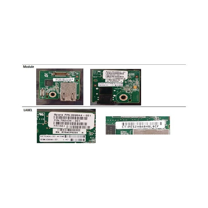 809944-001 SPS-PCA iLO DED NIC Module Apollo 4200