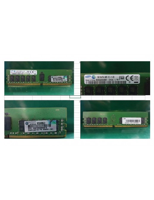 819411-001 819411-001 SPS-MEMORY DIMM 16GB PC4-2400T-R 2Gx4