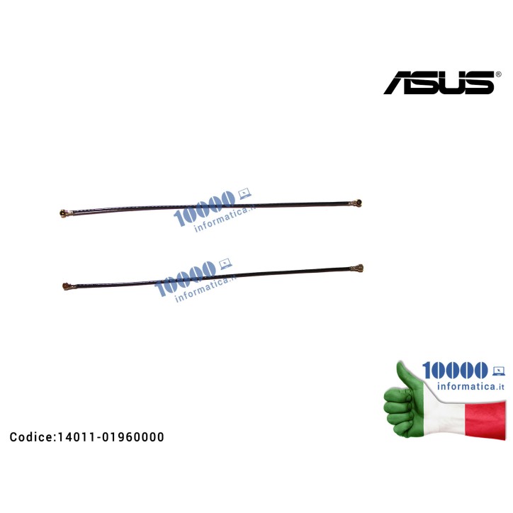 Cavo Coassiale Antenna COAXIAL CABLE ASUS ZenFone 3 Max ZC520TL (X008D) [9 cm]