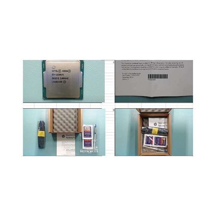 830100-001 SPS-PROC SKL E3-1220V5 4C 3.00G 8M 80W