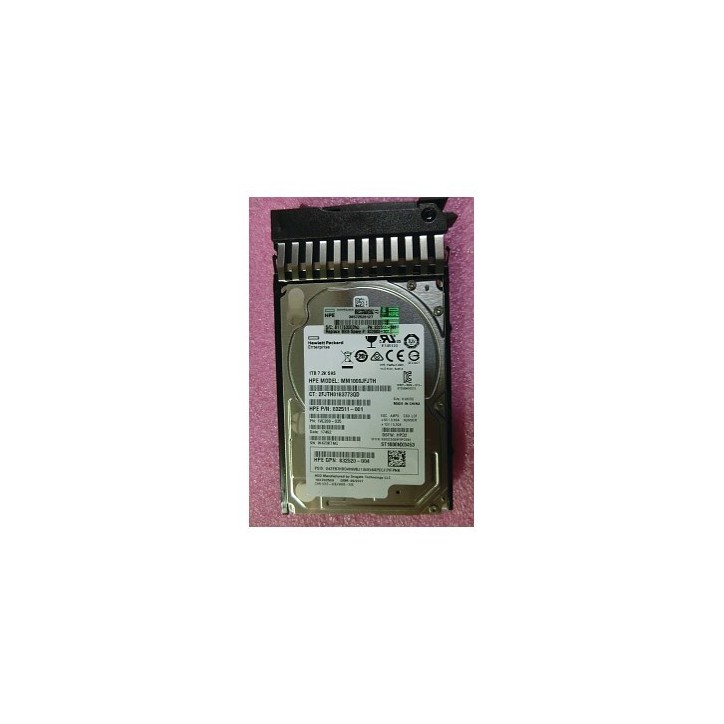 832512-B21 SPS-DRV HD 1TB 12 7.2K 2.5 SAS MDL - sostituito con HPE spare part:832983-001