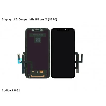 13062 Display LCD Compatibile iPhone 11 [NERO] Schermo Vetro Touch Screen