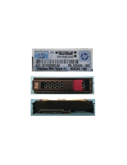 834134-001 SPS-DRV HD 4TB 12G 7.2K 3.5 SAS MDL LP