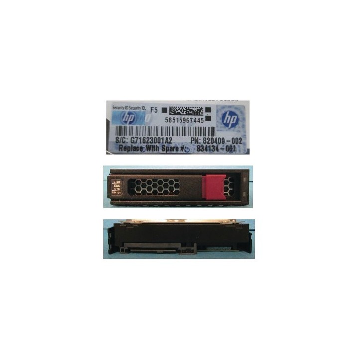 834134-001 SPS-DRV HD 4TB 12G 7.2K 3.5 SAS MDL LP
