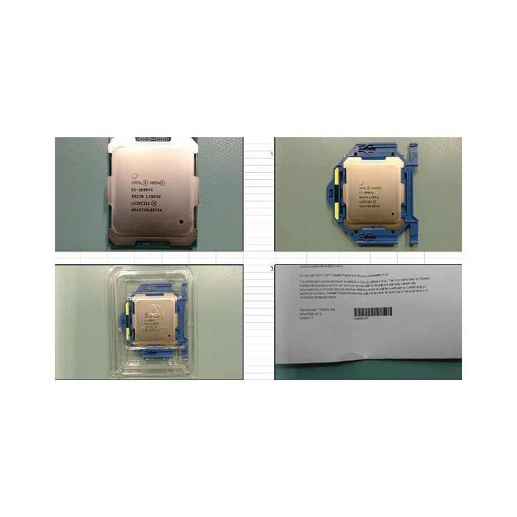 835617-001 SPS-CPU BDW E5-2698 v4 20C 2.2GHz 135W