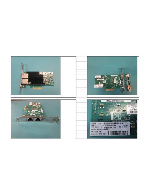 840137-001 SPS - PCA NIC Adptr 2p 10GBE BT INTLX550