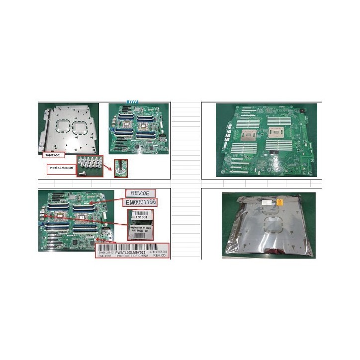 841389-001 SPS-PCA M/B ML350 Gen9 BRDWL