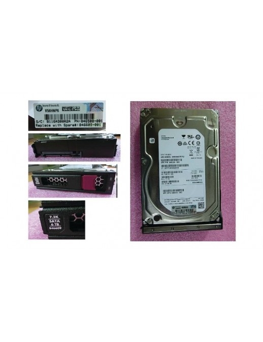 846609-001 SPS-DRV HD 6TB 6G 7.2.K 3.5 SATA MDL LP