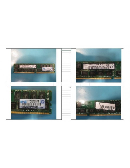 846740-001 846740-001 SPS-MEMORY DIMM 16GB PC4-2400T-R 1Gx4
