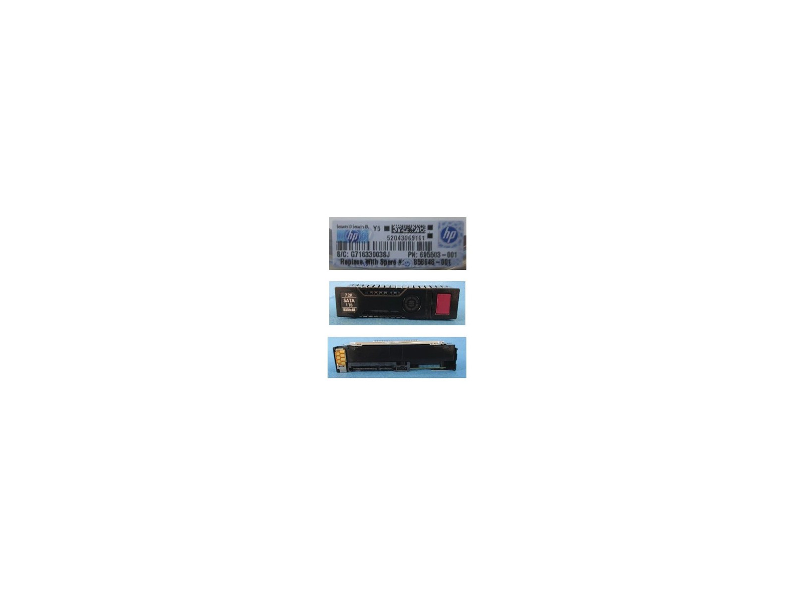 858594-B21 858594-B21 SPS-DRV HDD 1TB 6G 7.2K LFF SATA MDL SC - sostituito con HPE spare part:858648-001 858594-B21 858594-B21 SPS-DRV HDD 1TB 6G 7.2K LFF SATA MDL SC - sostituito con HPE spare part:858648-001