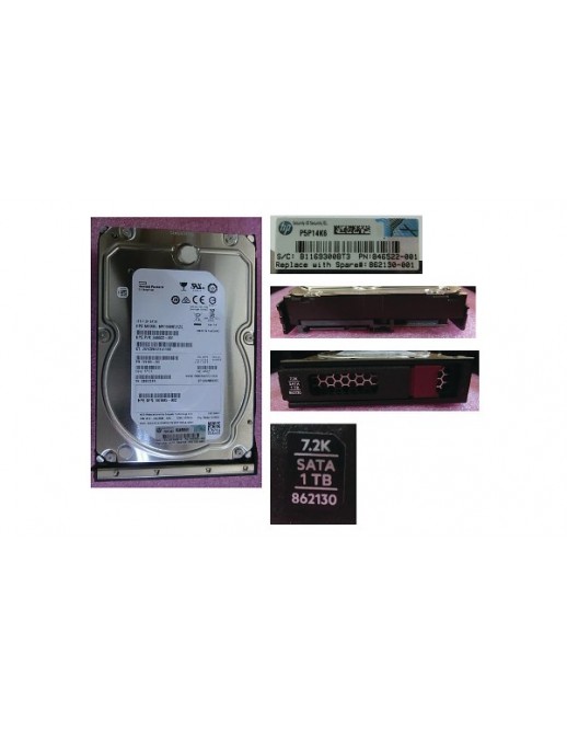 862130-001 SPS-DRV HDD 1TB 6G 7.2K LFF SATA MDL LP