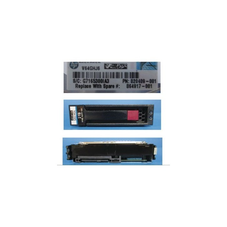 864917-001 SPS-DRV HDD 2TB 12G 7.2K LFF SAS MDL