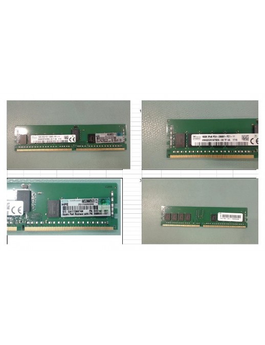 868846-001 SPS-DIMM 16GB PC4-2666V-R 1Gx8