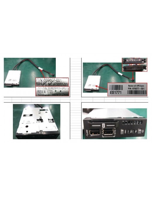 875077-001 SPS-PWR Module W/O SID