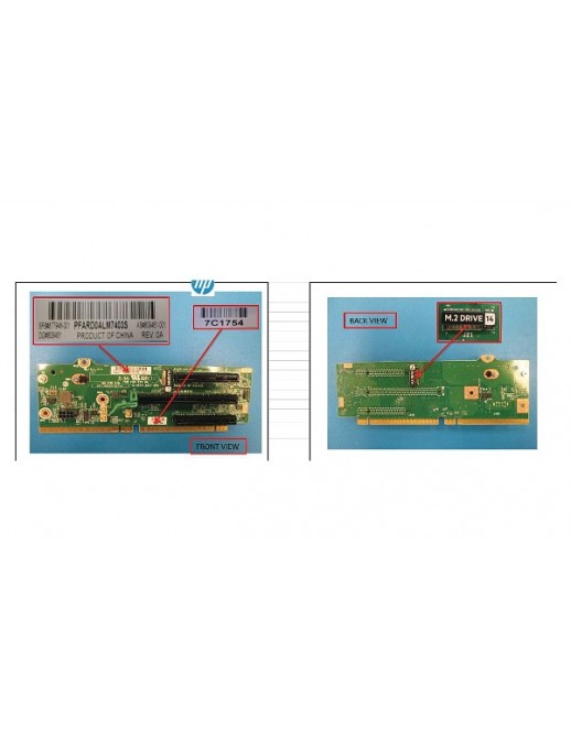 877946-001 SPS-PCA 3S 2x8 x16 PCI-E M.2 riser