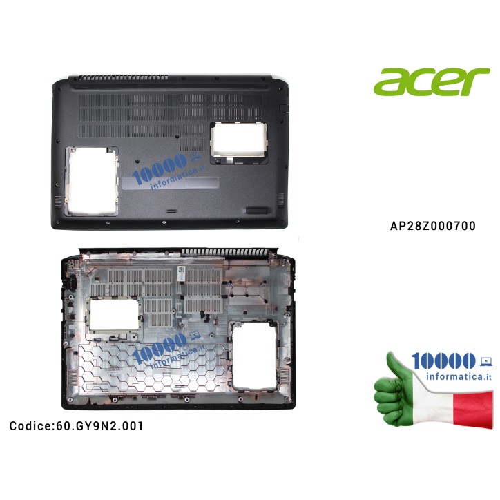 Bottom Case Scocca Inferiore ACER Aspire A315-41 A315-41G 60.GY9N2.001