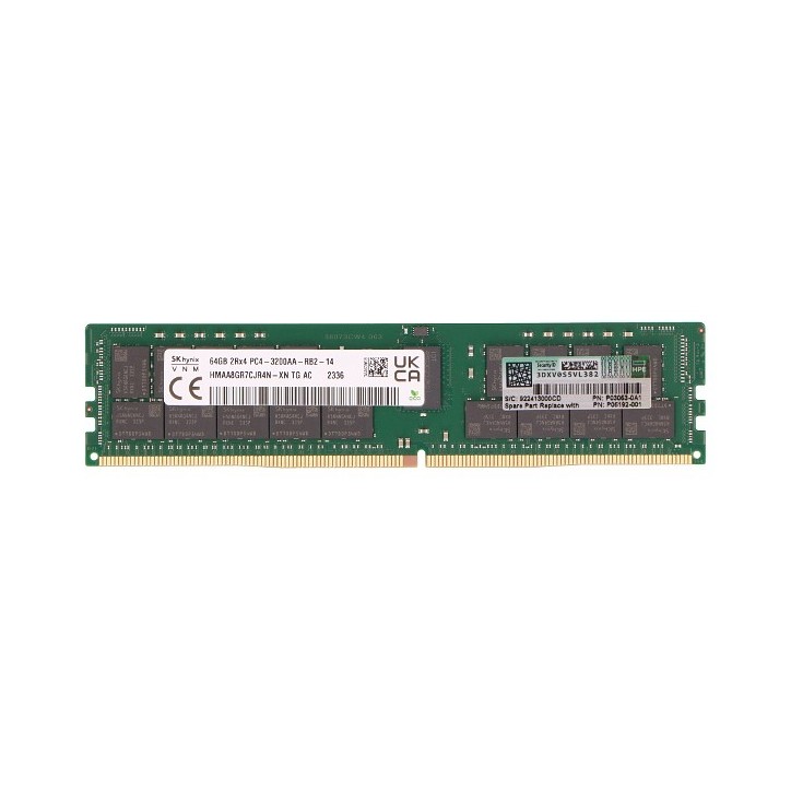 P06192-001 SPS-DIMM 64GB PC4-2933Y-R 4Gx4 Kit P06192-001 SPS-DIMM 64GB PC4-2933Y-R 4Gx4 Kit