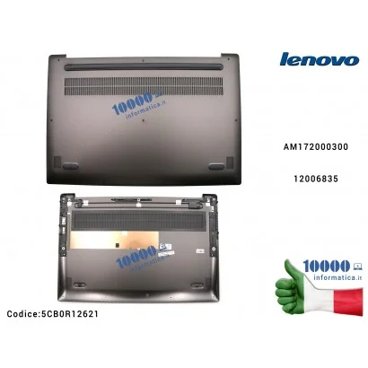 5CB0R12621 Bottom Case Scocca Inferiore LENOVO IdeaPad 530S-15IKB (81EV) Lower Case AM17200030012006835