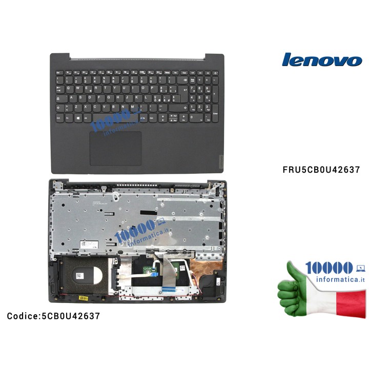 Tastiera Italiana Completa di Top Case Superiore LENOVO IdeaPad V155-15API (81V5) FRU5CB0U42637