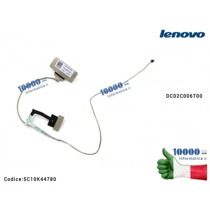 5C10K44780 Cavo Flat LCD LENOVO IdeaPad Y700-14 Y700-14ISK (80NU) (80QD) DC02C006T00