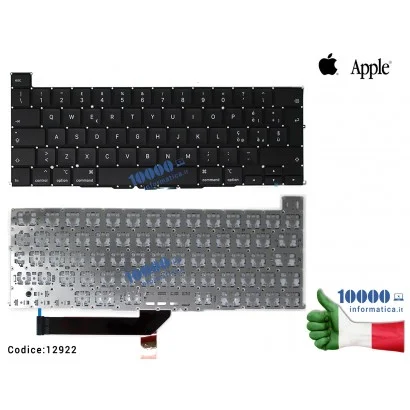 12922 Tastiera Italiana APPLE MacBook Pro 16" A2141 (2019) [SENZA RETROILLUMINAZIONE]